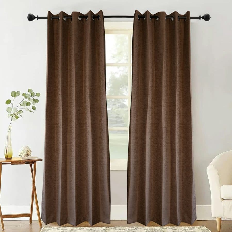 Chocolate Blackout Curtain